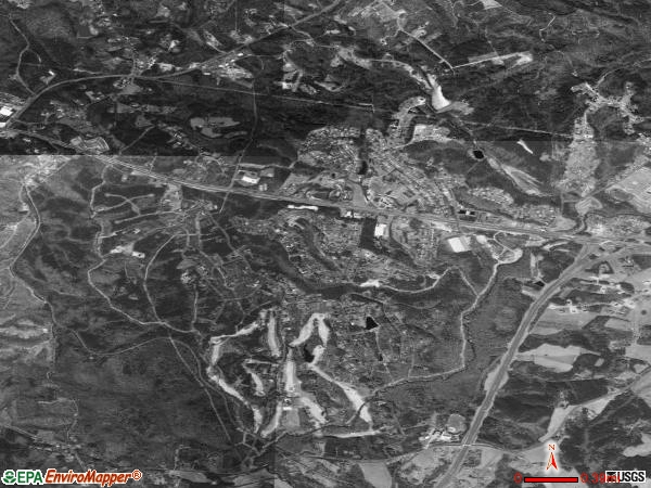 Chatmoss satellite photo by USGS 