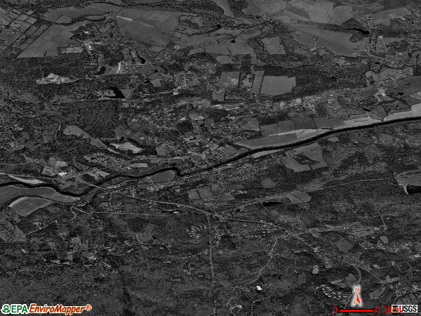 Kerhonkson satellite photo by USGS 