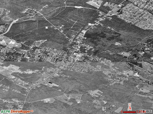 Barnegat satellite photo by USGS 