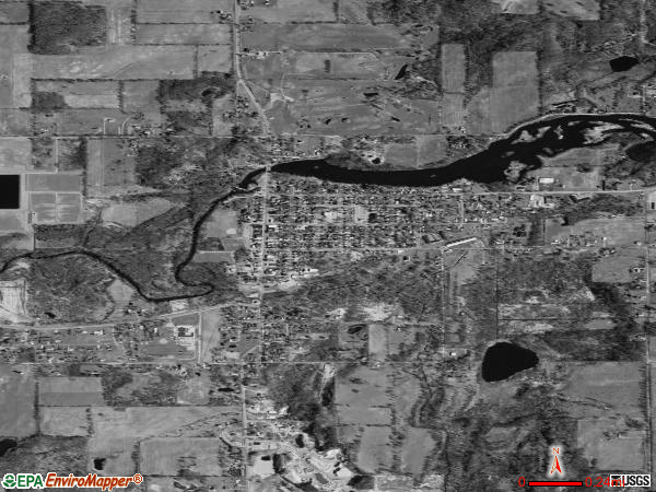 Nashville satellite photo by USGS 