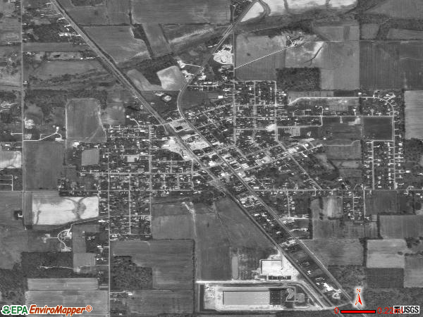 New Sarpy satellite photo by USGS 
