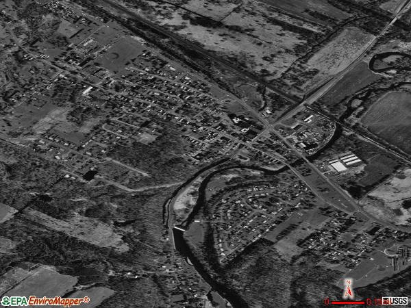 Oriskany satellite photo by USGS 