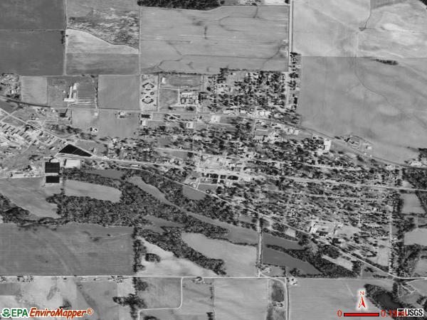 Marvell satellite photo by USGS 