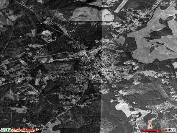 Mount Gilead satellite photo by USGS 