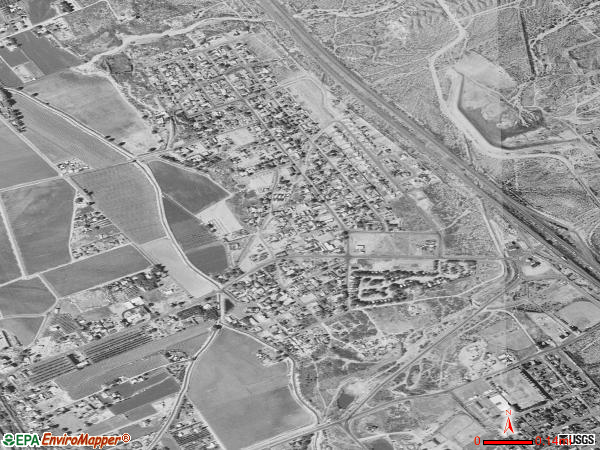 Dona Ana satellite photo by USGS 