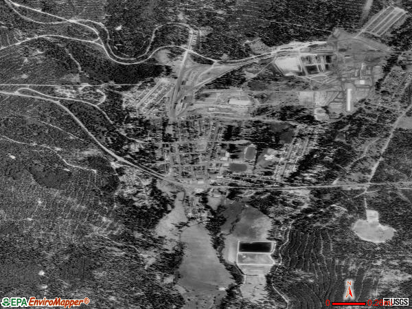 McCloud satellite photo by USGS 