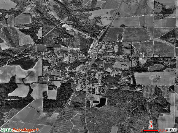Marshallville satellite photo by USGS 