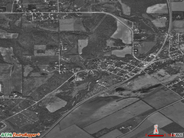 Battle Ground satellite photo by USGS 