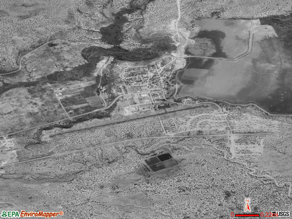 Black Rock satellite photo by USGS 