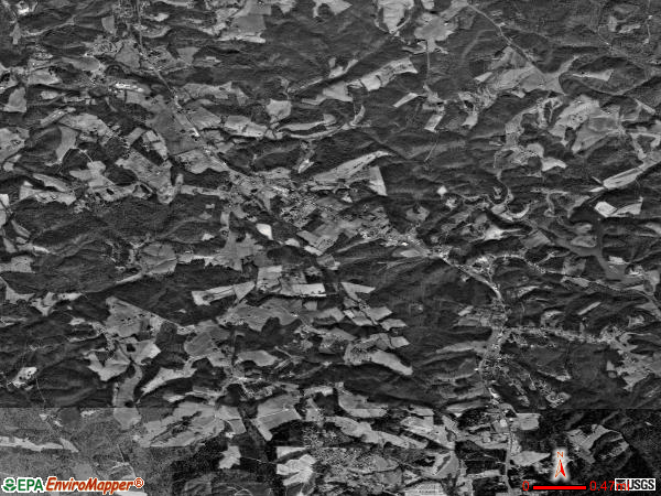 Cana satellite photo by USGS 