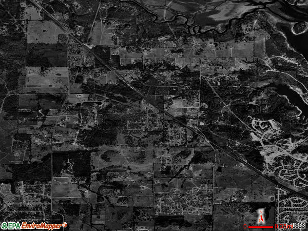 Copper Canyon satellite photo by USGS 