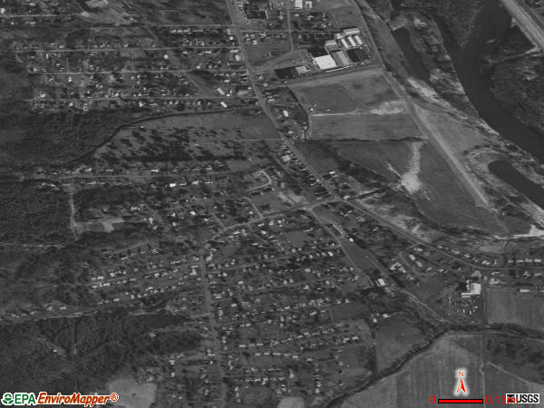 South Corning satellite photo by USGS 