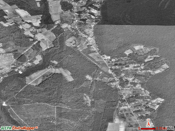 Bucksport satellite photo by USGS 