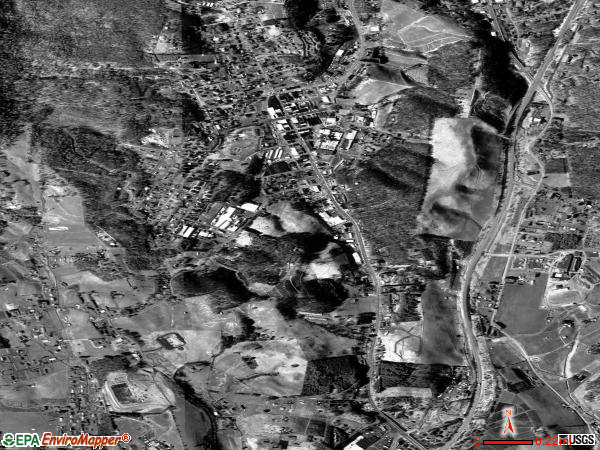 West Jefferson satellite photo by USGS 