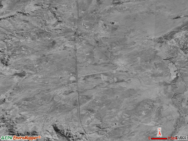 Twin Lakes satellite photo by USGS 