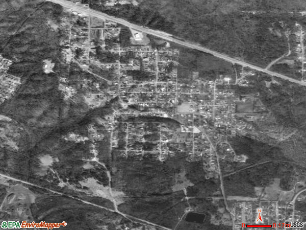 McDonald Chapel satellite photo by USGS 