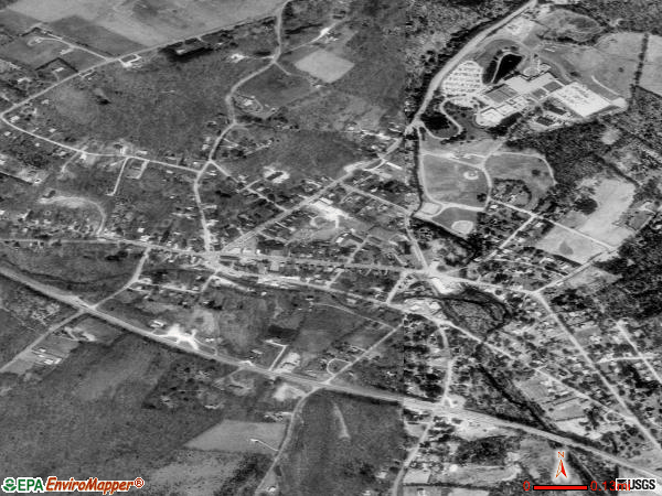 Branchville satellite photo by USGS 