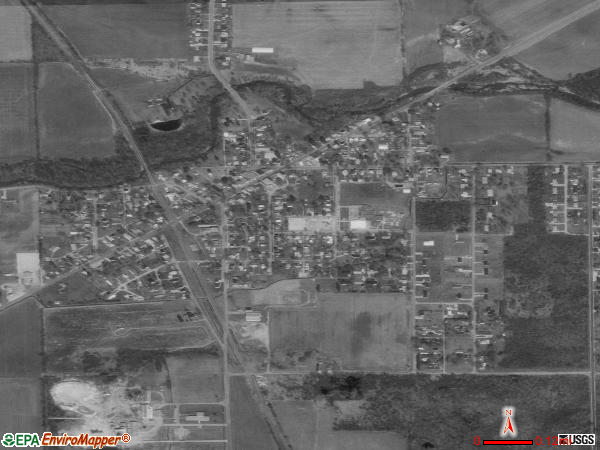 Bettsville satellite photo by USGS 