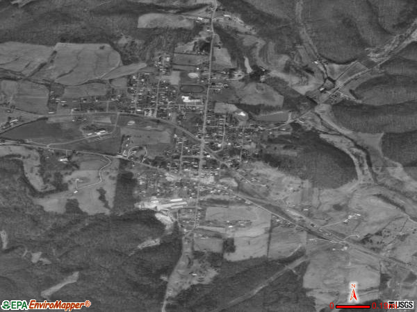 South Webster satellite photo by USGS 