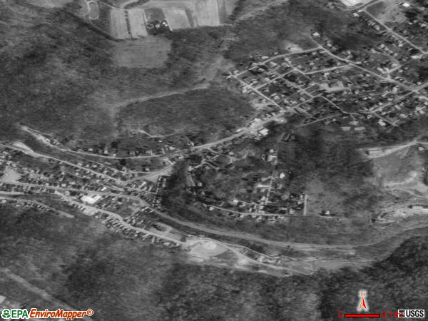 Lorain satellite photo by USGS 