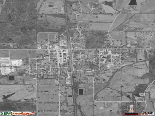 New Houlka satellite photo by USGS 