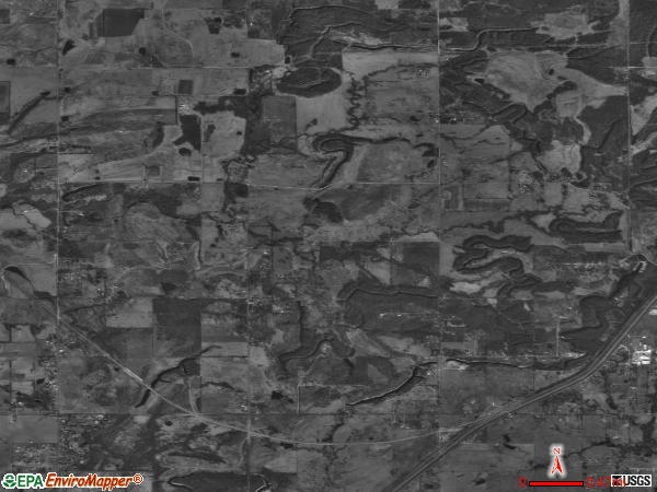 Sequoyah satellite photo by USGS 