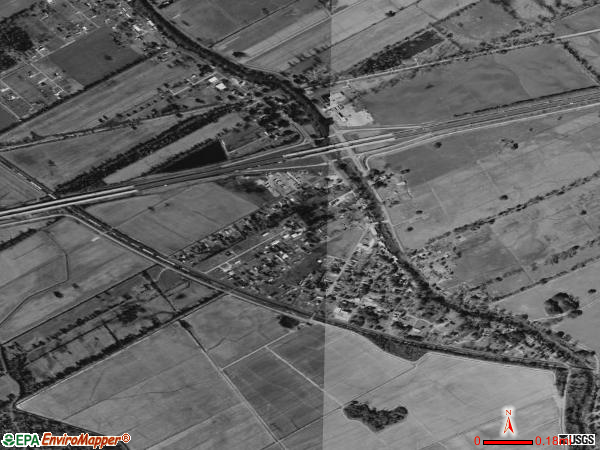Grosse Tete satellite photo by USGS 
