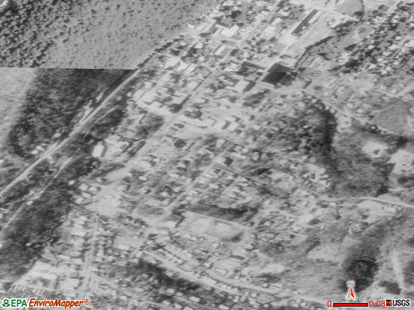 Bath (Berkeley Springs) satellite photo by USGS 