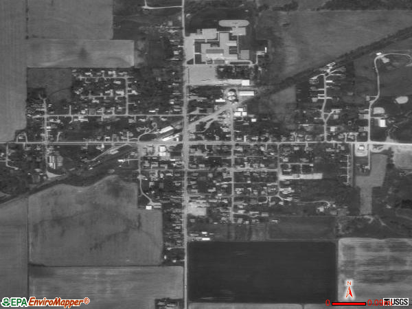 New Market satellite photo by USGS 