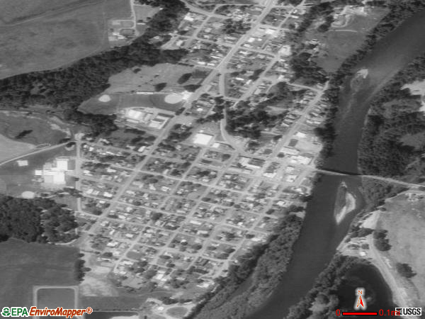 Toledo satellite photo by USGS 