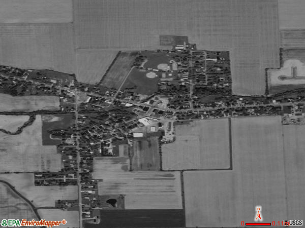 Metamora satellite photo by USGS 