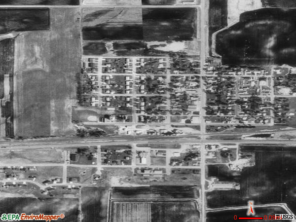 Kandiyohi satellite photo by USGS 