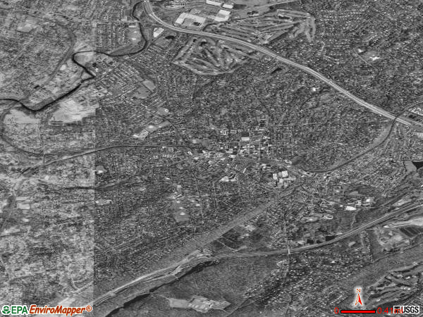 Summit satellite photo by USGS