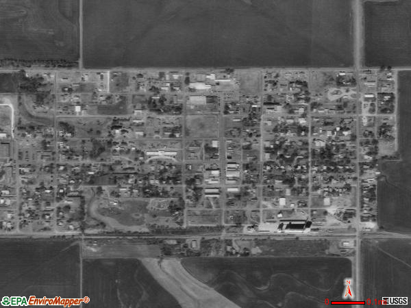 Helena satellite photo by USGS 