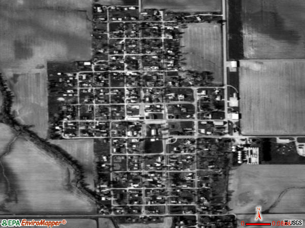 Middletown satellite photo by USGS 
