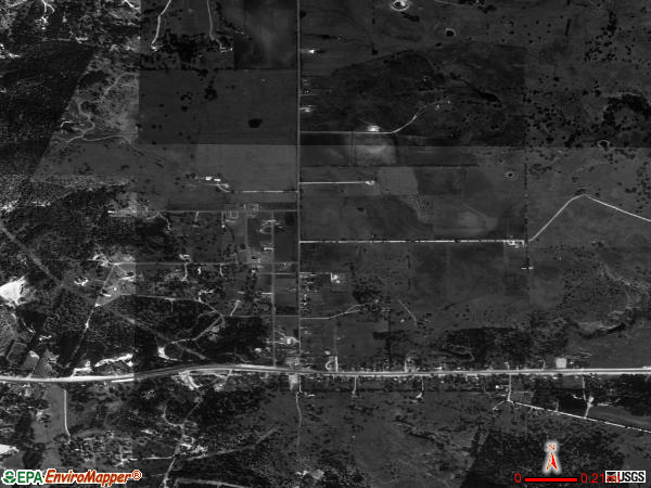 South Mountain satellite photo by USGS 