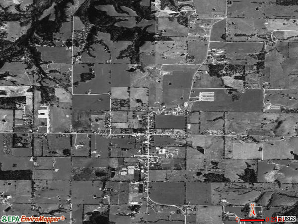 Oak Grove satellite photo by USGS 