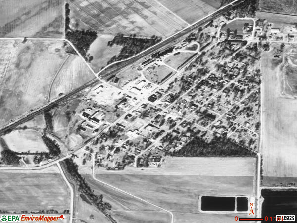Knobel satellite photo by USGS 
