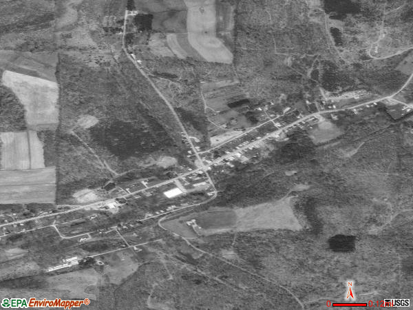 Plumville satellite photo by USGS 