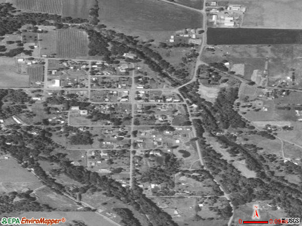 Scotts Mills satellite photo by USGS 