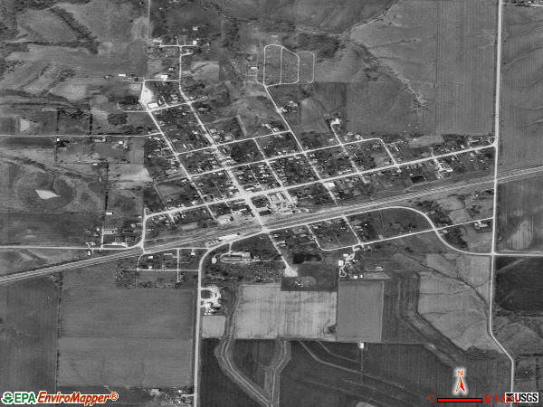 Wyaconda satellite photo by USGS 