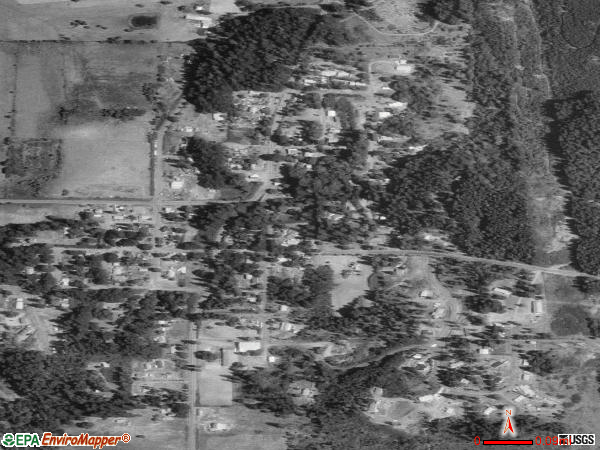 Sodaville satellite photo by USGS 
