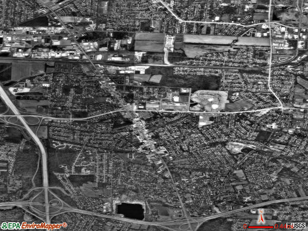Okolona satellite photo by USGS 