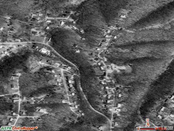 Parkdale satellite photo by USGS 