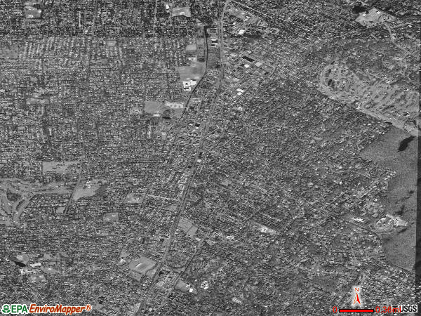 Tenafly satellite photo by USGS 