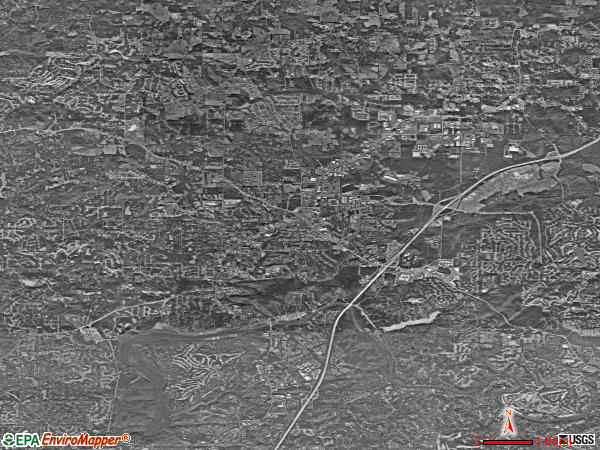 Roswell satellite photo by USGS 
