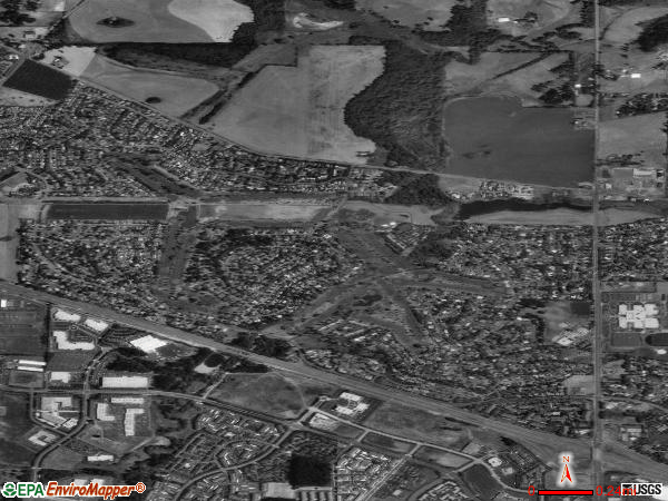 Rockcreek satellite photo by USGS 