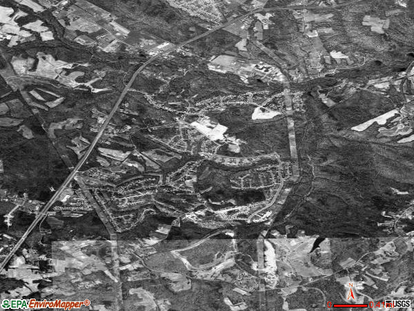 Marlton satellite photo by USGS 