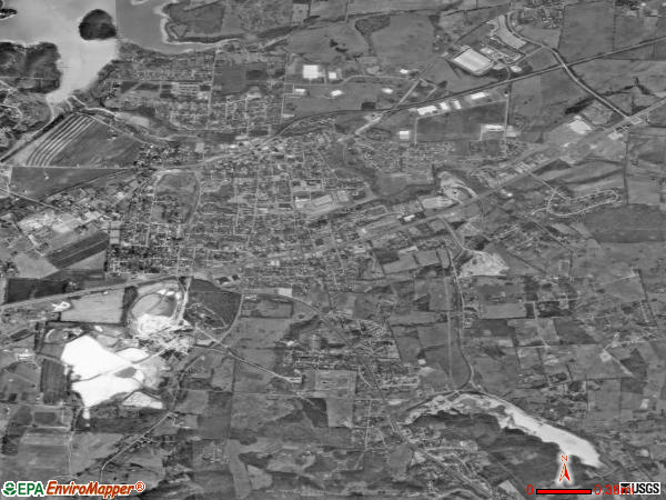 Jefferson City satellite photo by USGS 