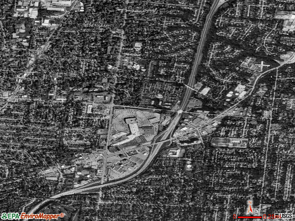 Kenwood satellite photo by USGS 